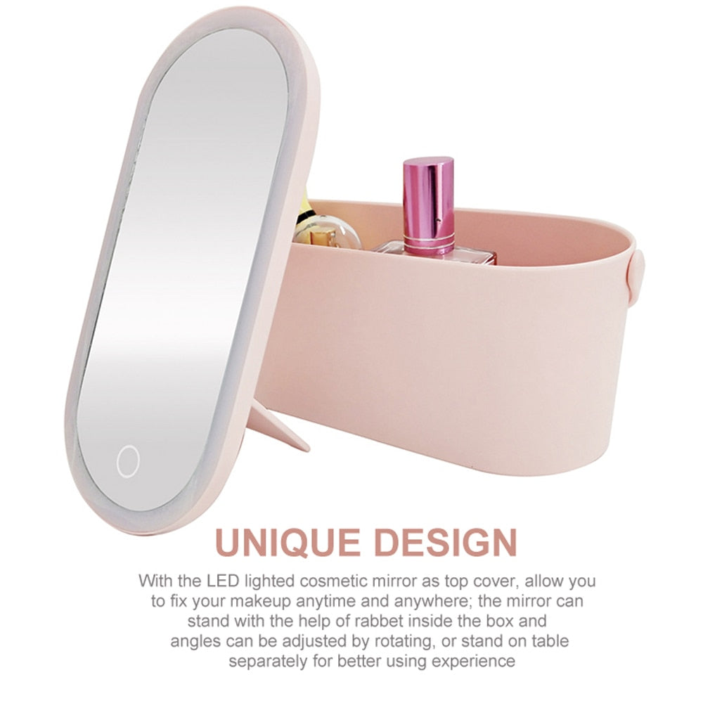 LED Portable Makeup Organizer – LED Beauty Gadgets