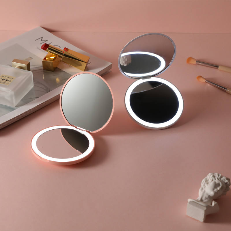 LED Mini Compact Mirror